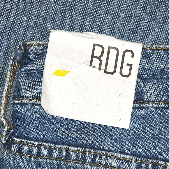 Urban Outfitters BDG Puddle Distressed Super High Waist Wide Leg Jeans Size 29W - Picture 8 of 15